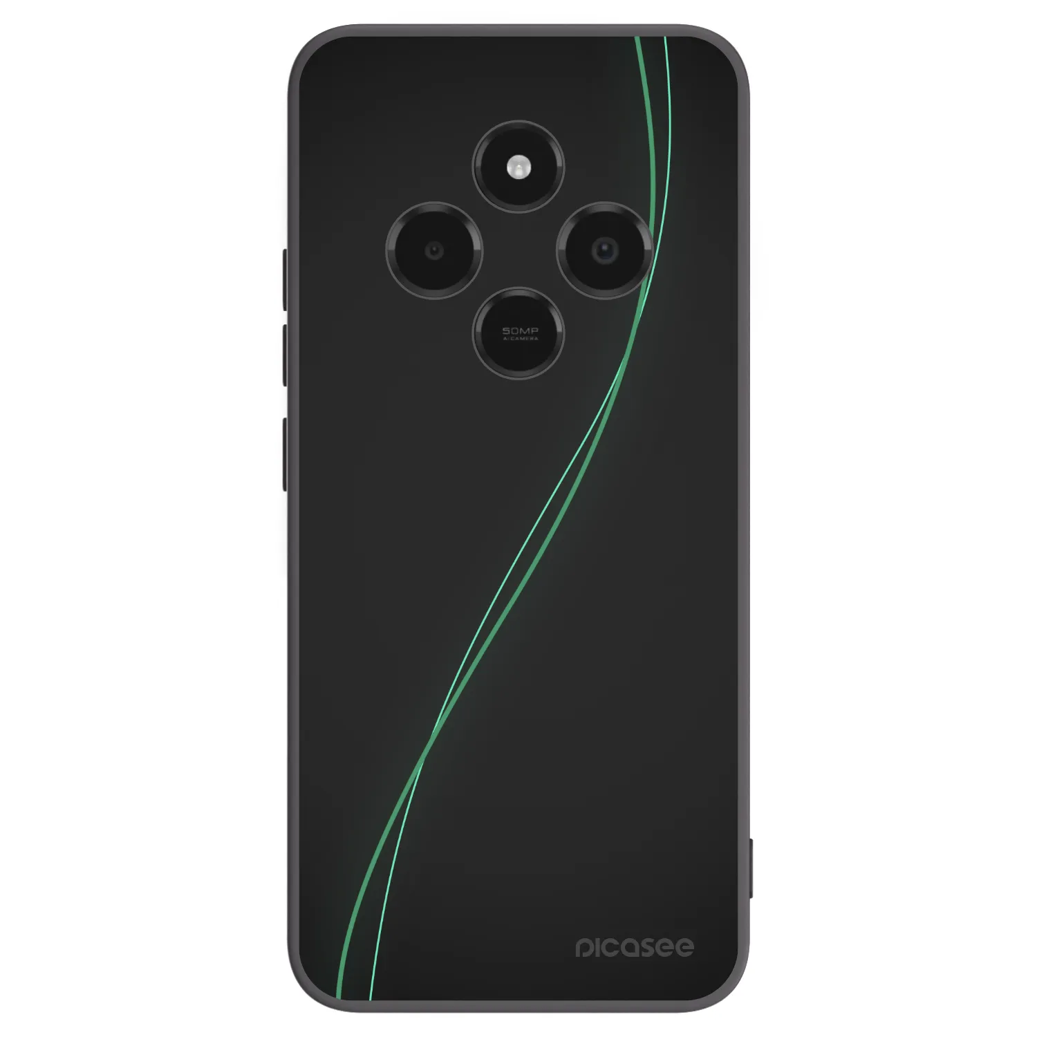 Picasee silikonový černý obal pro Xiaomi Poco C75 - Be Different
