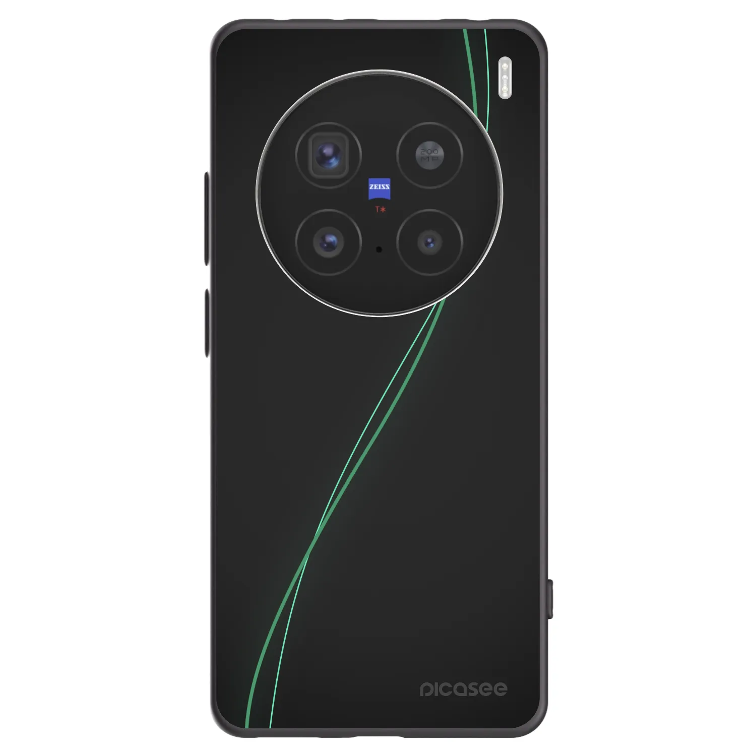 Picasee silikonový černý obal pro Vivo X200 Pro - Be Different