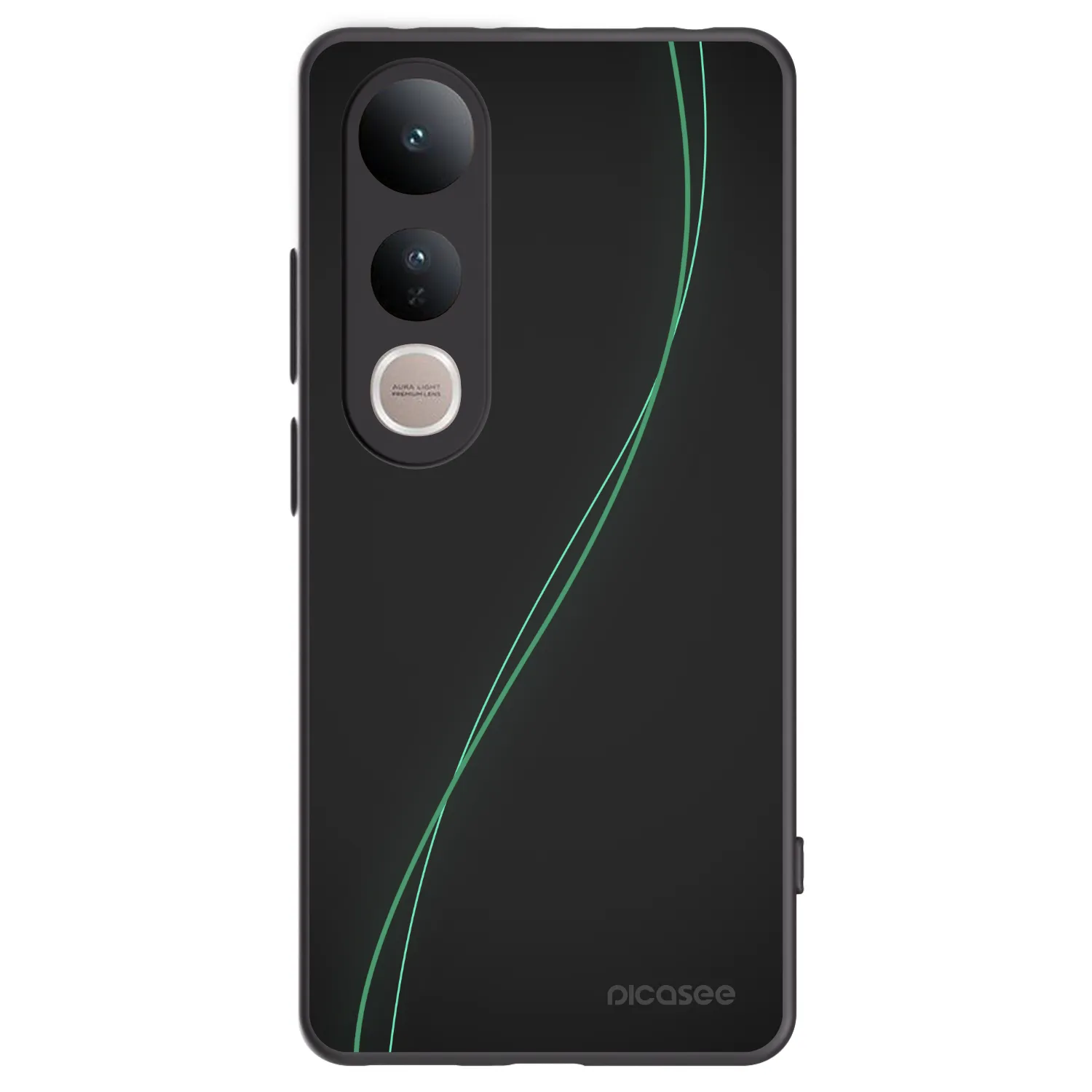 Picasee silikonový černý obal pro Vivo V50 Lite 5G - Be Different