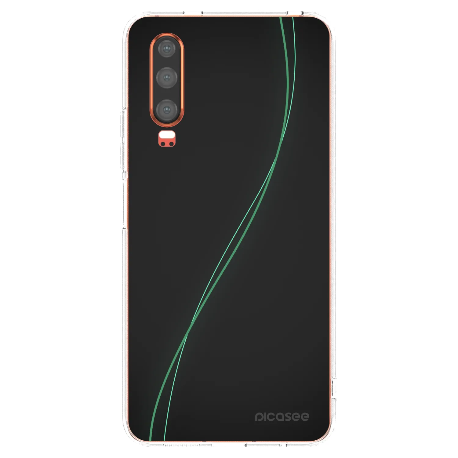 Picasee silikonový průhledný obal pro Huawei P30 - Be Different