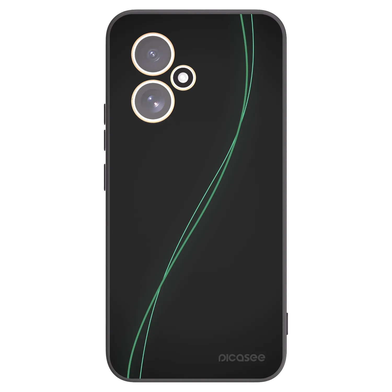 Picasee silikonový černý obal pro Honor 400 5G - Be Different