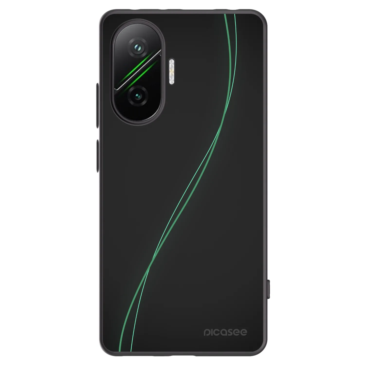 Picasee silikonový černý obal pro Xiaomi Poco F7 5G - Be Different