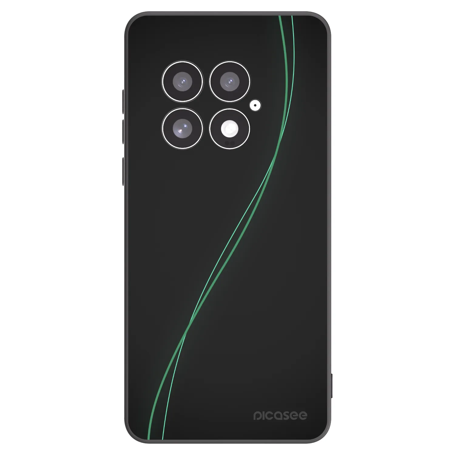 Picasee silikonový černý obal pro OnePlus 13 5G - Be Different