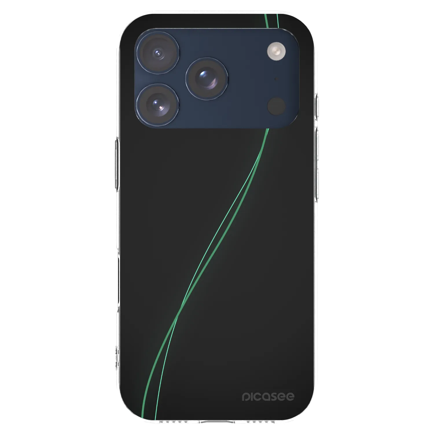 Picasee silikonový průhledný obal pro Apple iPhone 17 Pro - Be Different