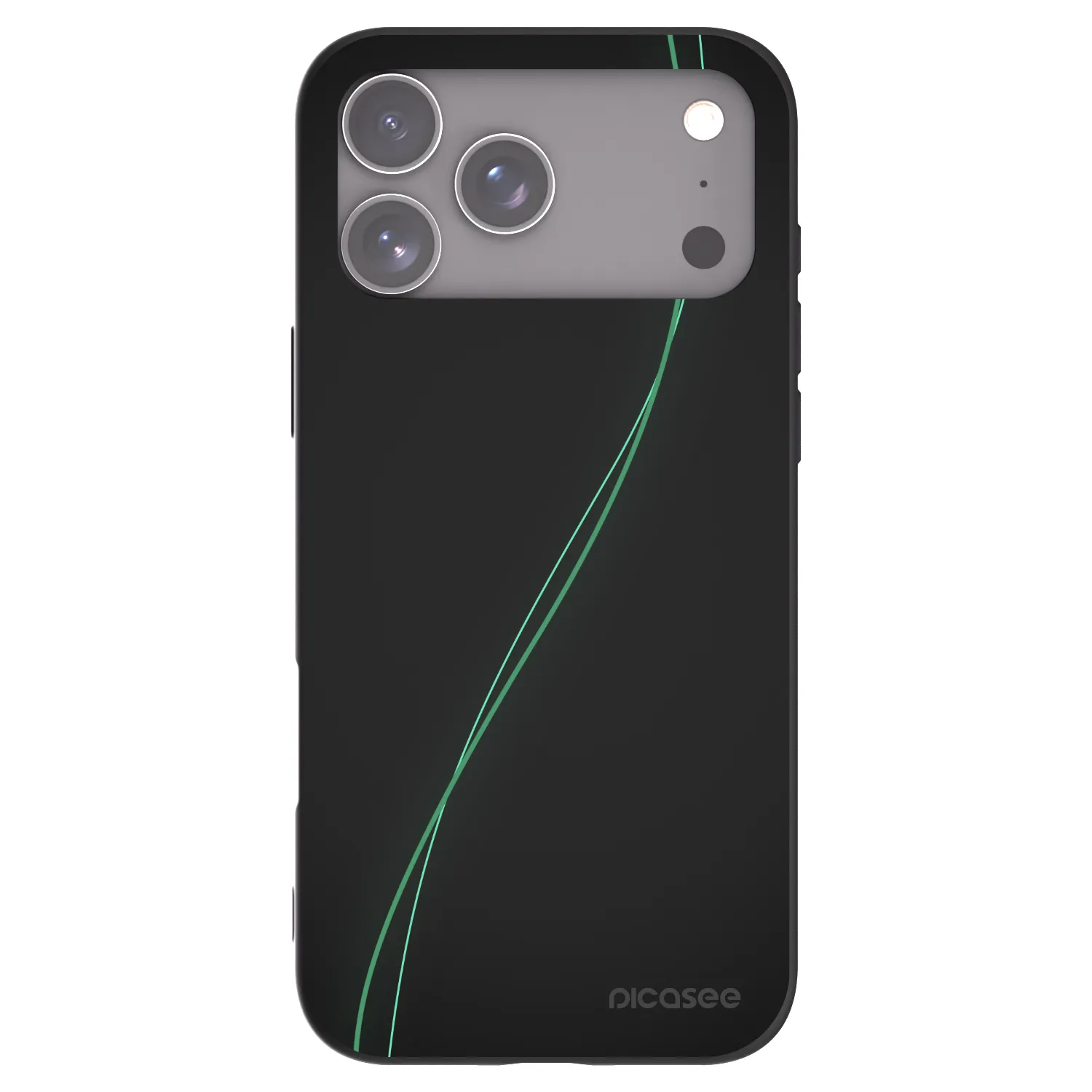 Picasee silikonový černý obal pro Apple iPhone 17 Pro Max - Be Different