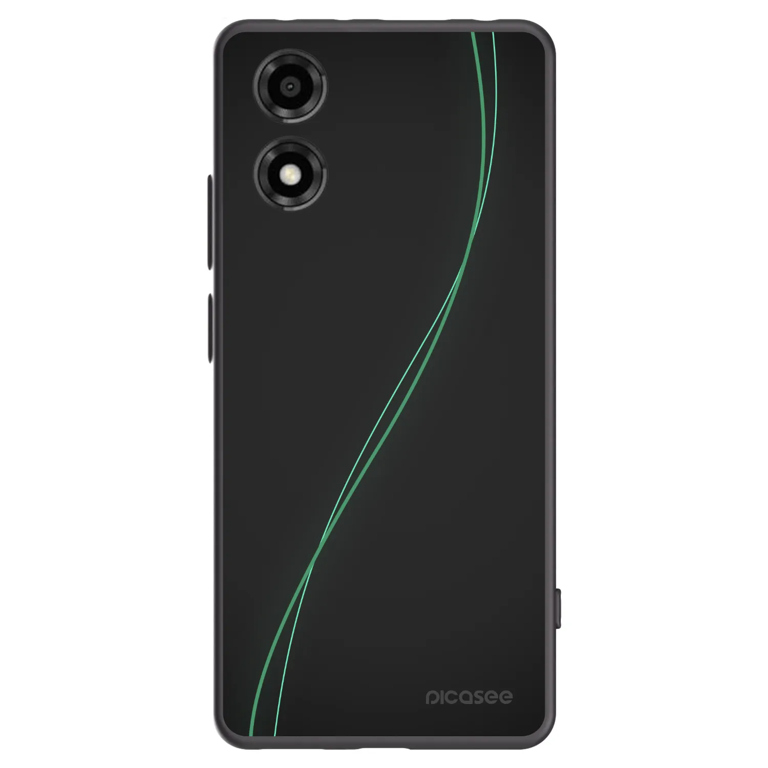 Picasee silikonový černý obal pro Motorola Moto E14 - Be Different