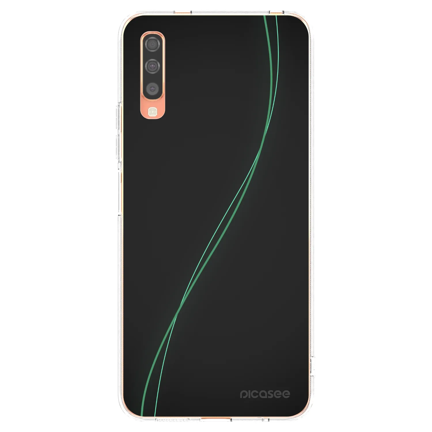 Picasee silikonový průhledný obal pro Samsung Galaxy A70 A705F - Be Different