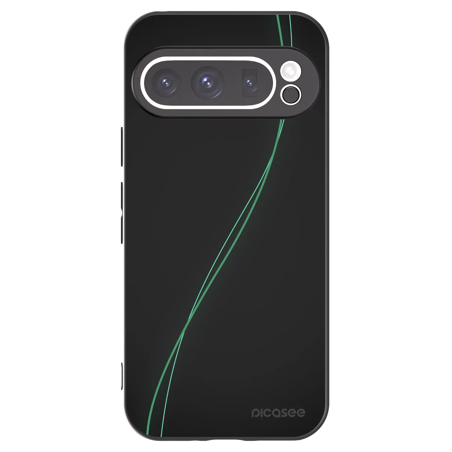 Picasee silikonový černý obal pro Google Pixel 9 Pro XL - Be Different