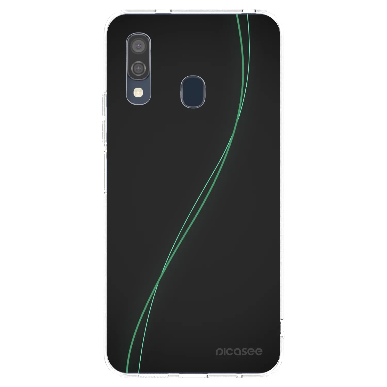 Picasee silikonový průhledný obal pro Samsung Galaxy A40 A405F - Be Different