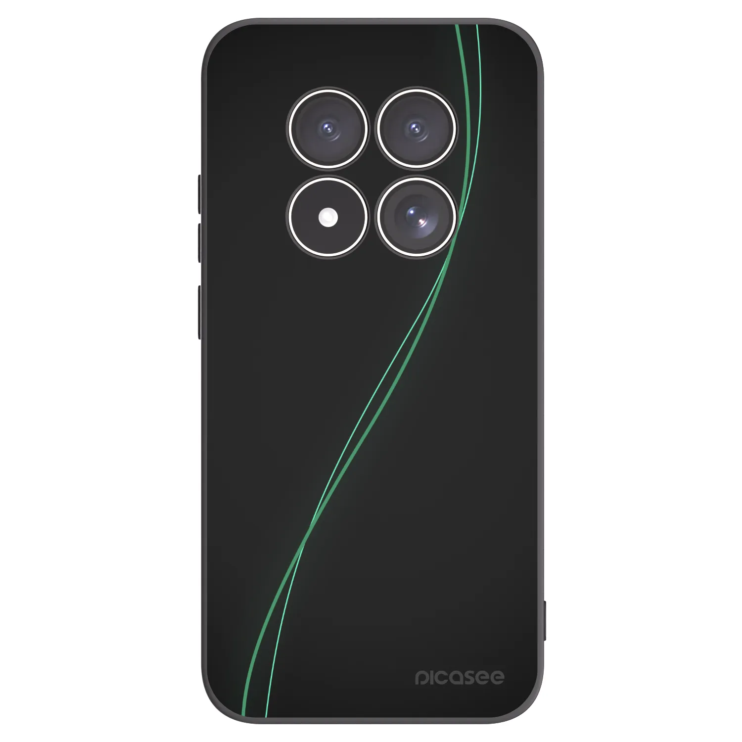 Picasee silikonový černý obal pro Xiaomi Redmi Note 15 Pro 4G - Be Different