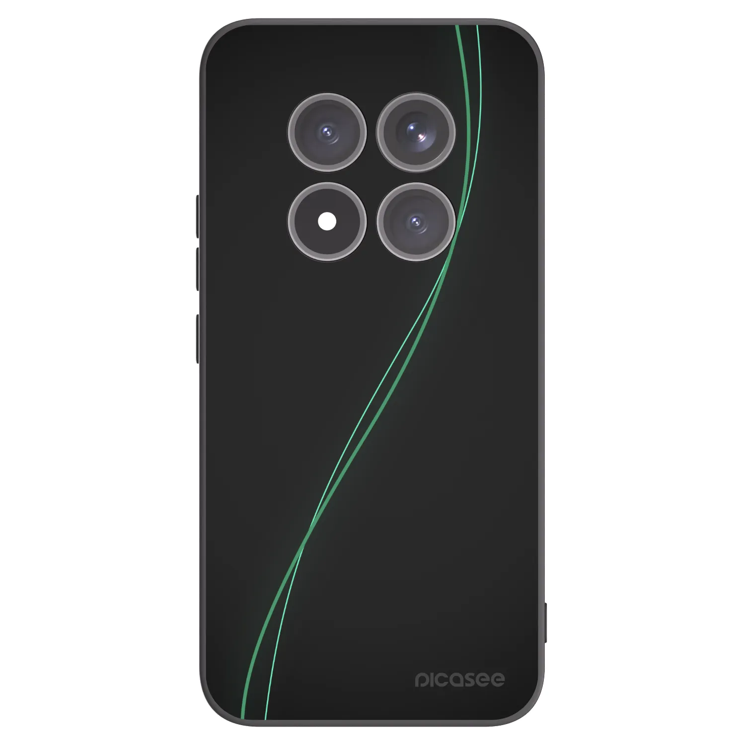 Picasee silikonový černý obal pro Xiaomi Redmi Note 15 Pro+ - Be Different