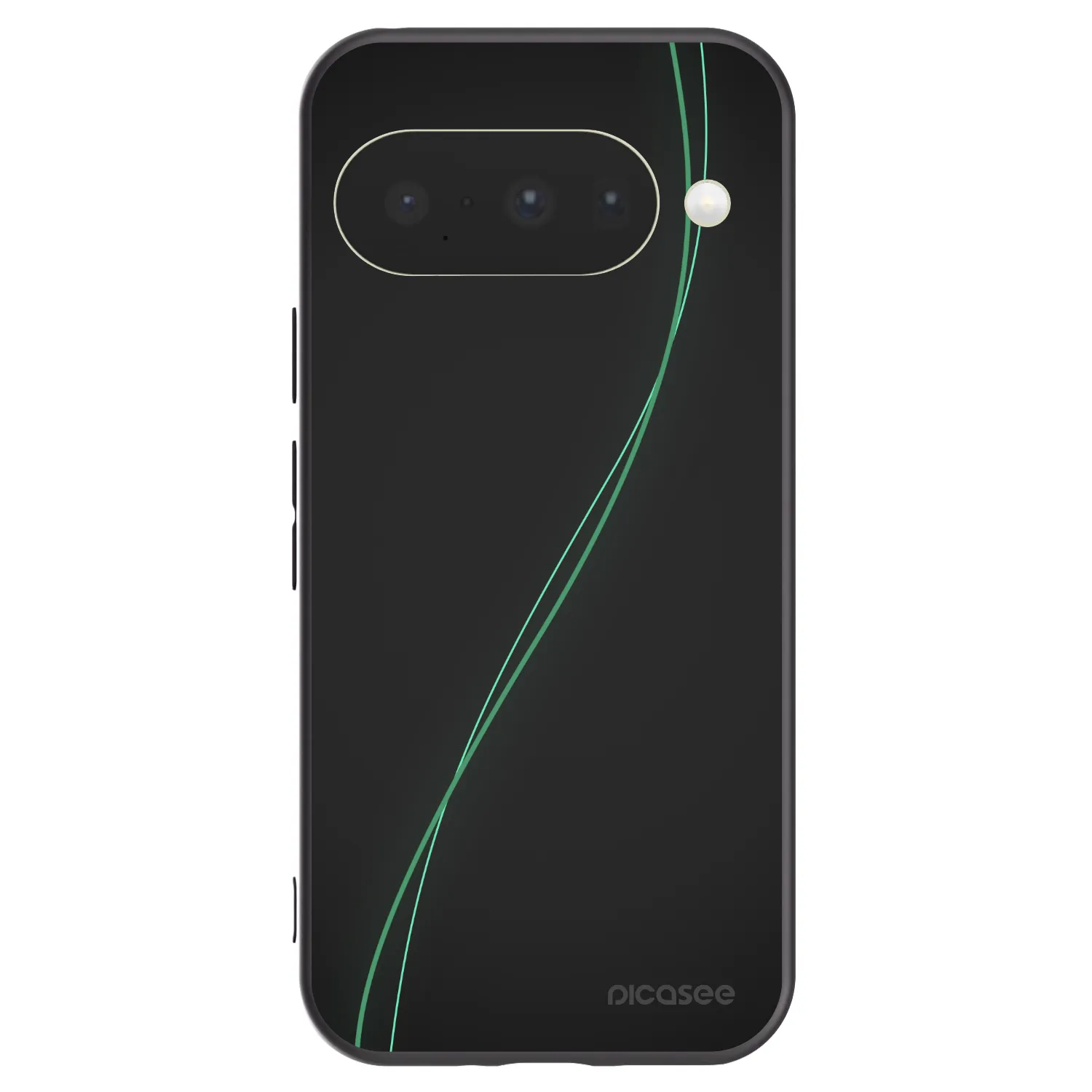 Picasee silikonový černý obal pro Google Pixel 10 - Be Different
