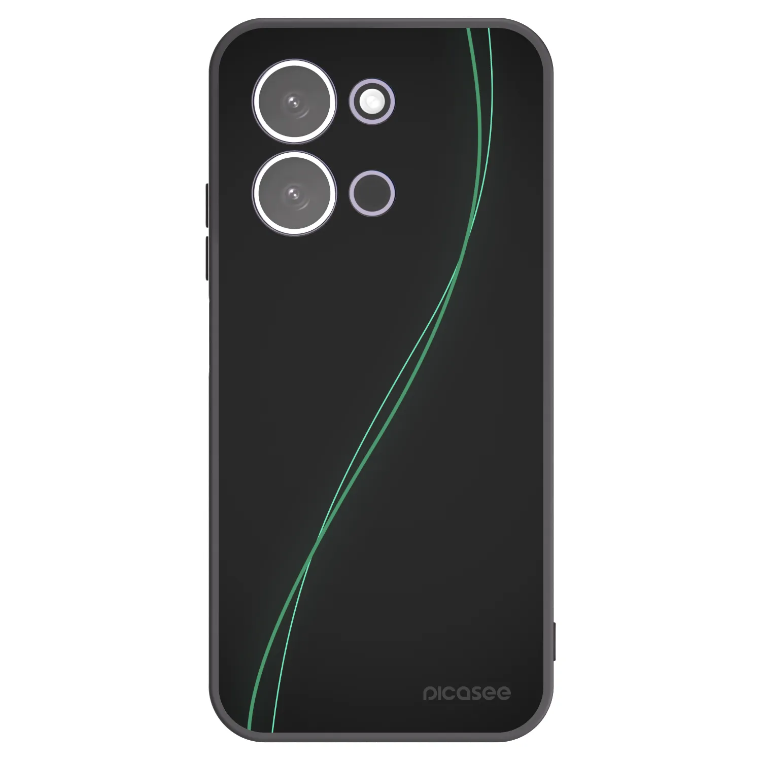 Picasee silikonový černý obal pro Xiaomi Redmi 15C 5G - Be Different
