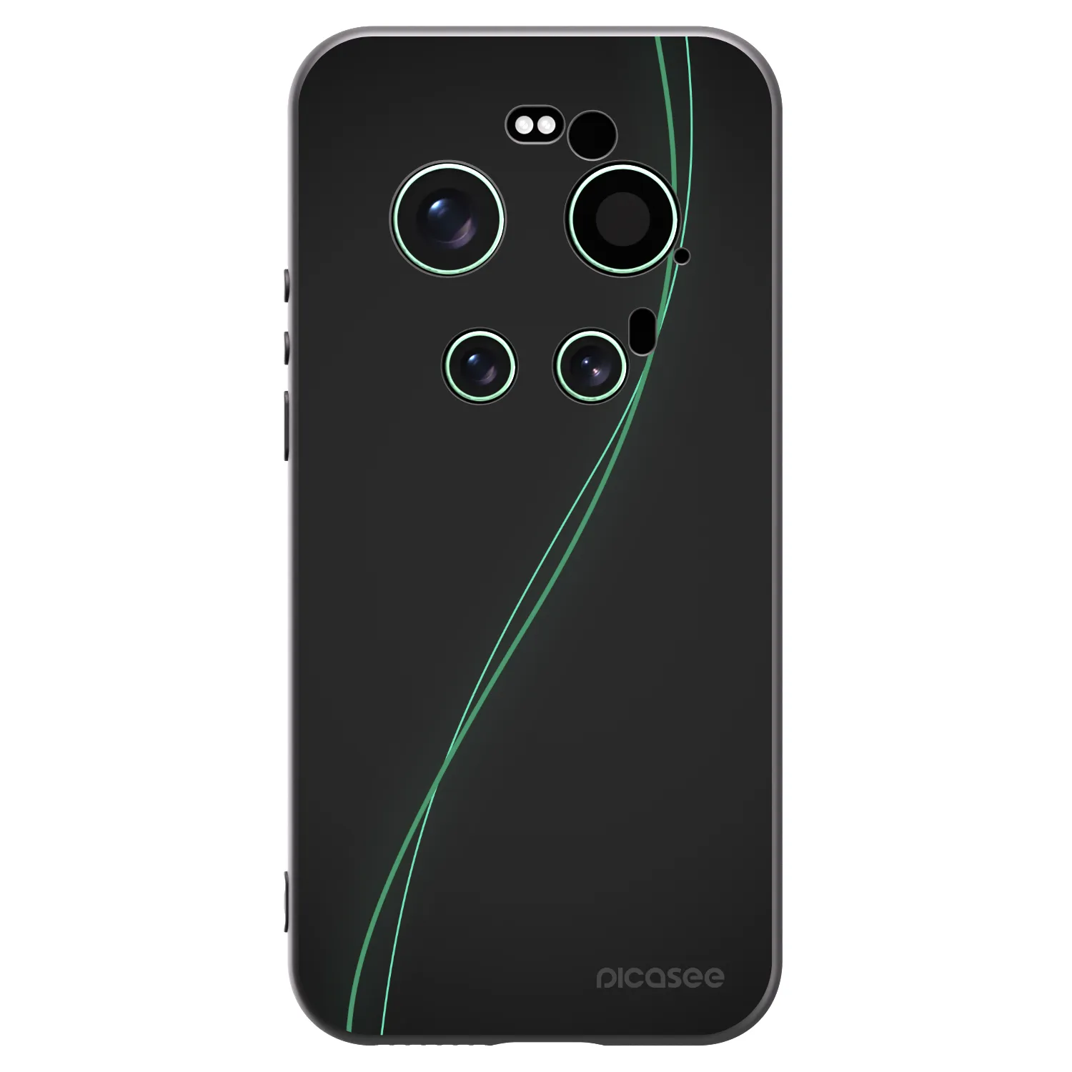 Picasee silikonový černý obal pro Xiaomi 17 Ultra - Be Different
