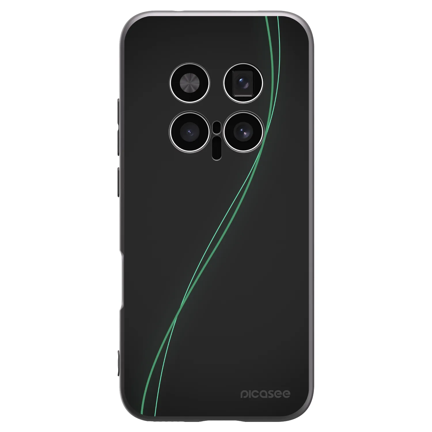 Picasee silikonový černý obal pro Honor Magic8 Pro 5G - Be Different