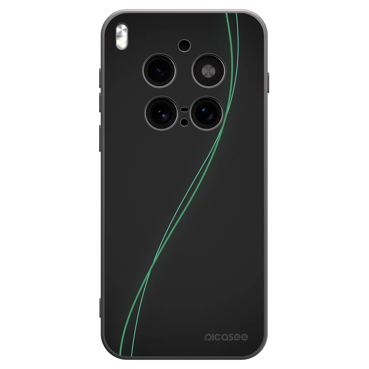 Picasee silikonový černý obal pro Vivo X300 Pro - Be Different