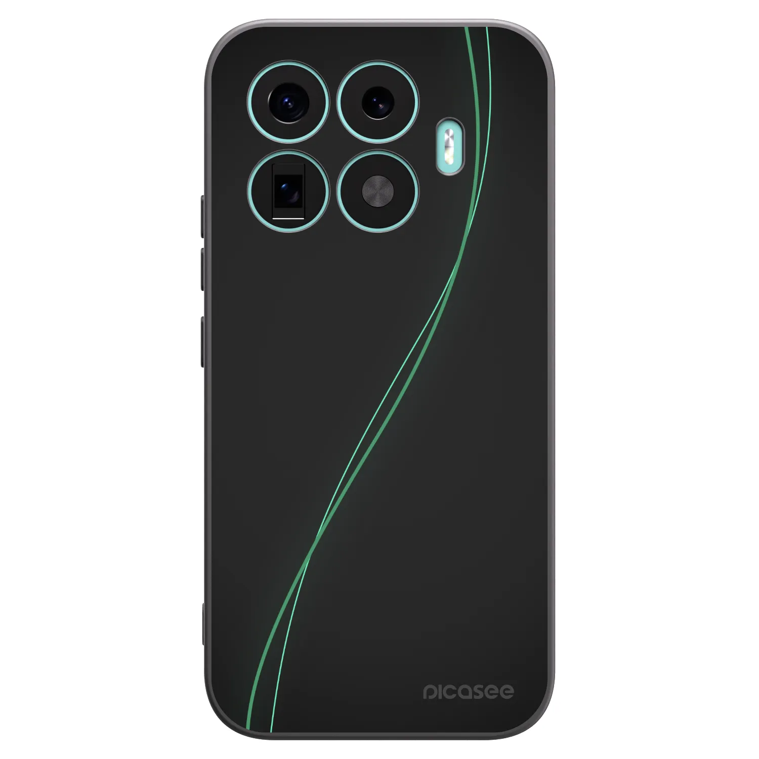 Picasee silikonový černý obal pro Xiaomi 17T - Be Different