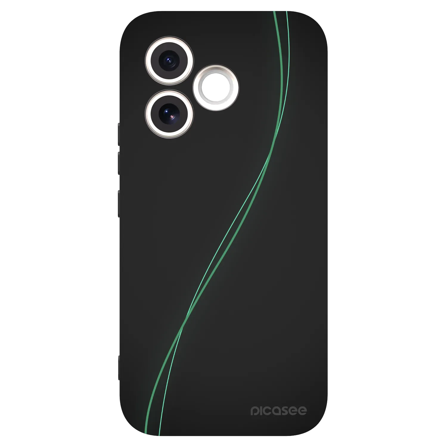 Picasee silikonový černý obal pro Honor 600 Lite - Be Different