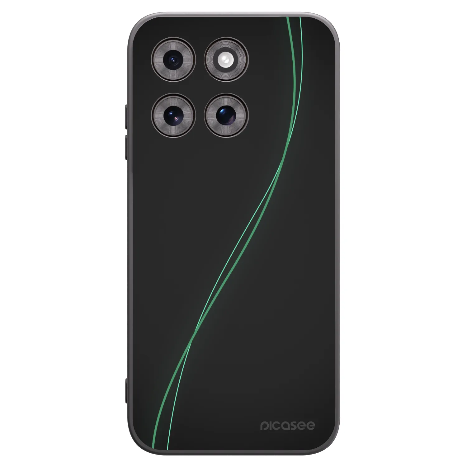 Picasee silikonový černý obal pro Motorola Moto G77 - Be Different