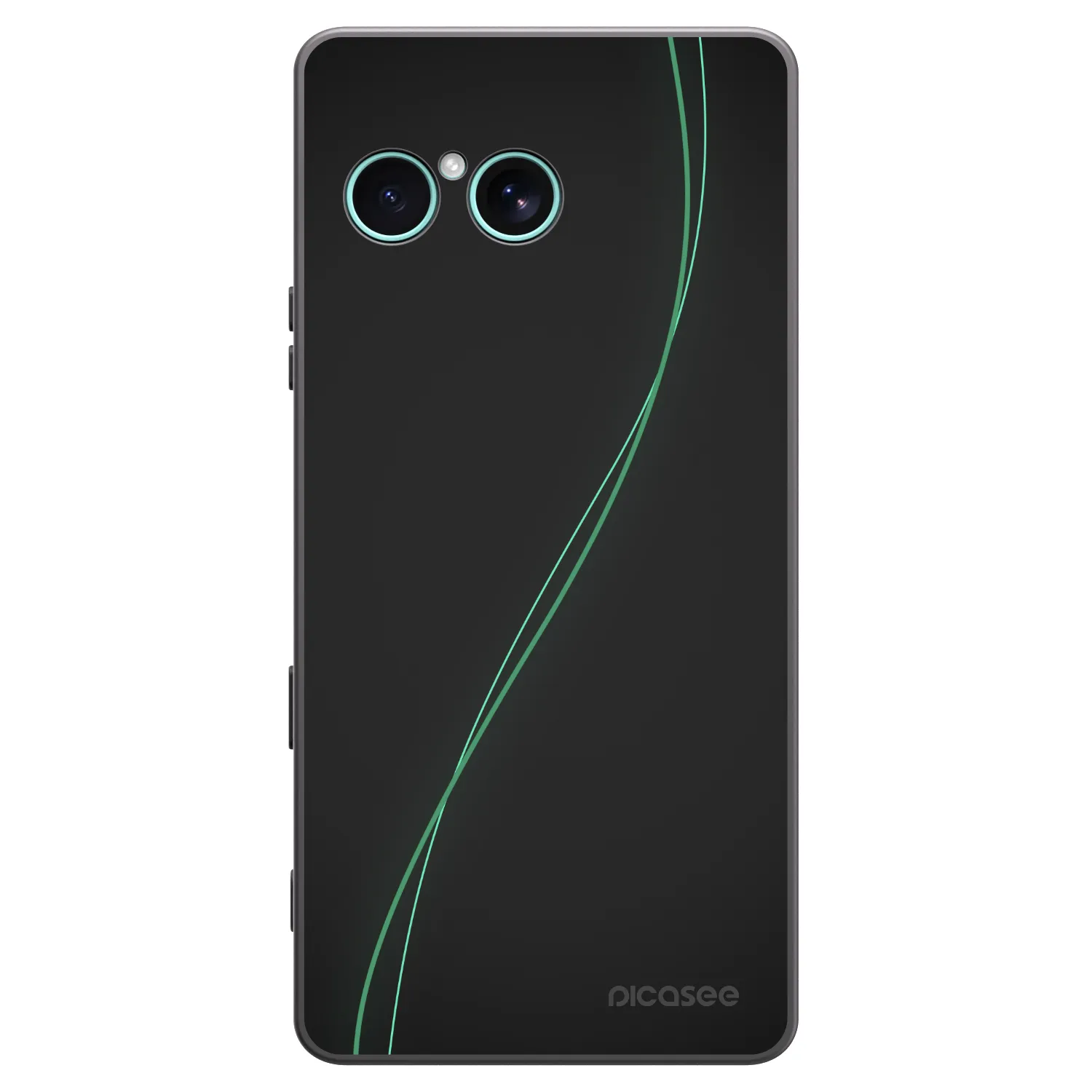 Picasee silikonový černý obal pro Sony Xperia 10 VII - Be Different