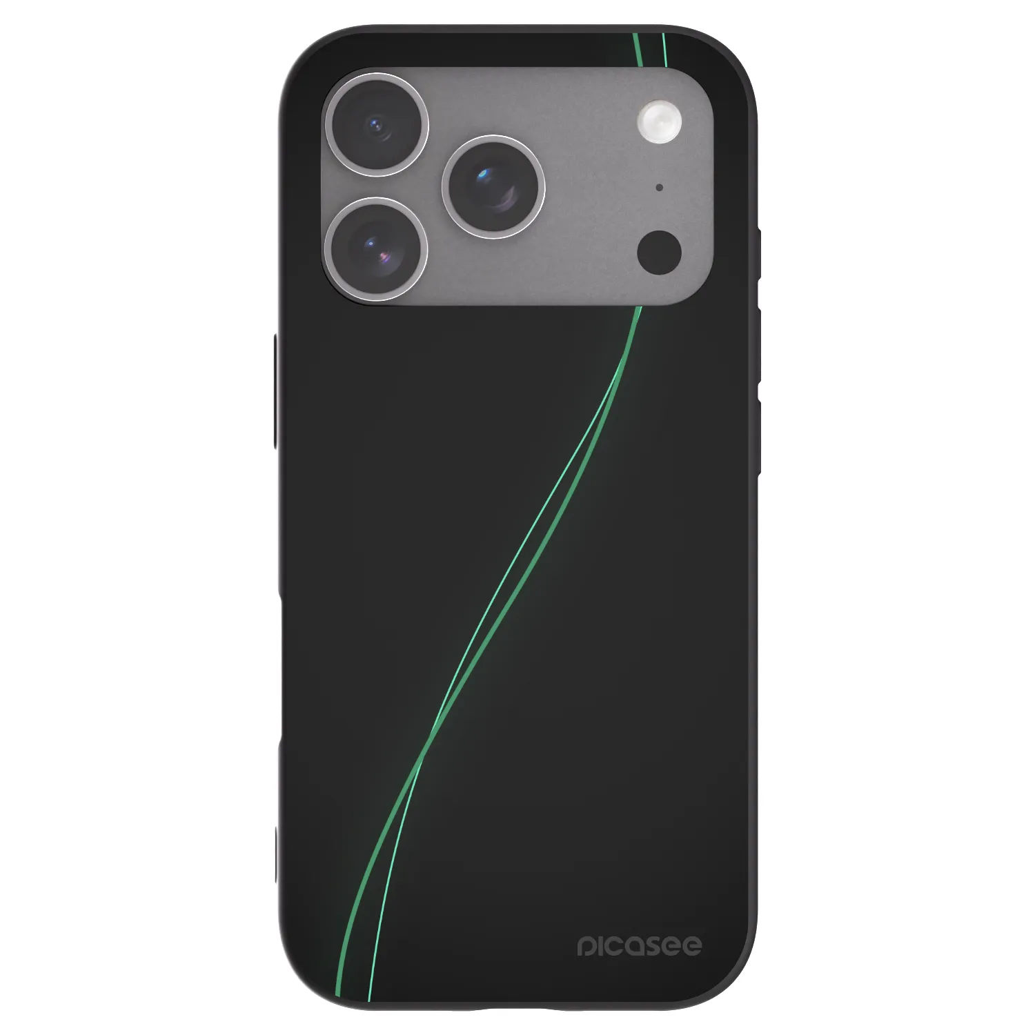 Picasee silikonový černý obal pro Apple iPhone 18 Pro - Be Different