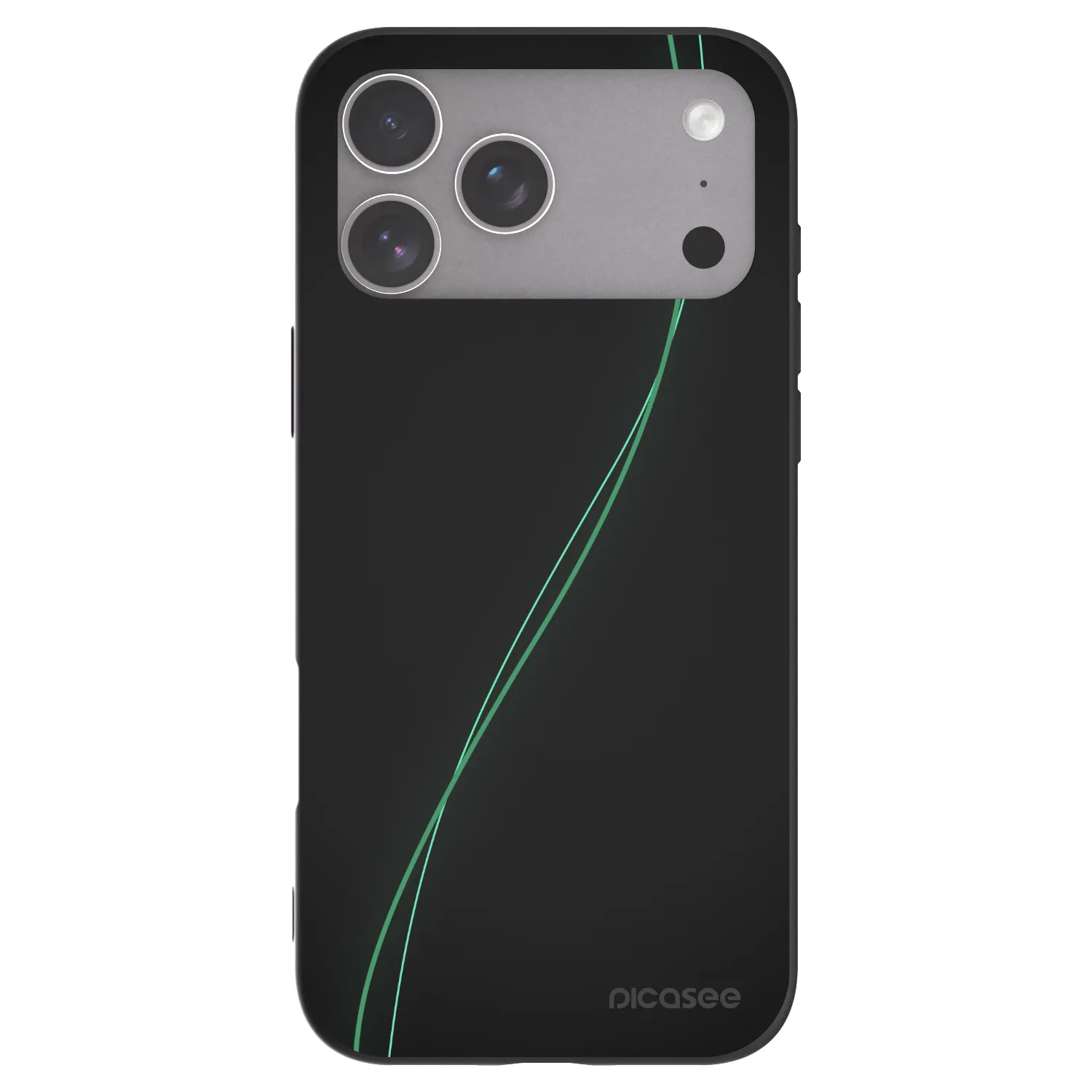 Picasee silikonový černý obal pro Apple iPhone 18 Pro Max - Be Different
