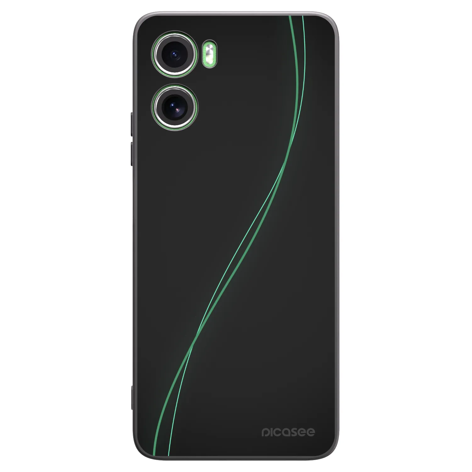 Picasee silikonový černý obal pro Motorola Moto G06 - Be Different
