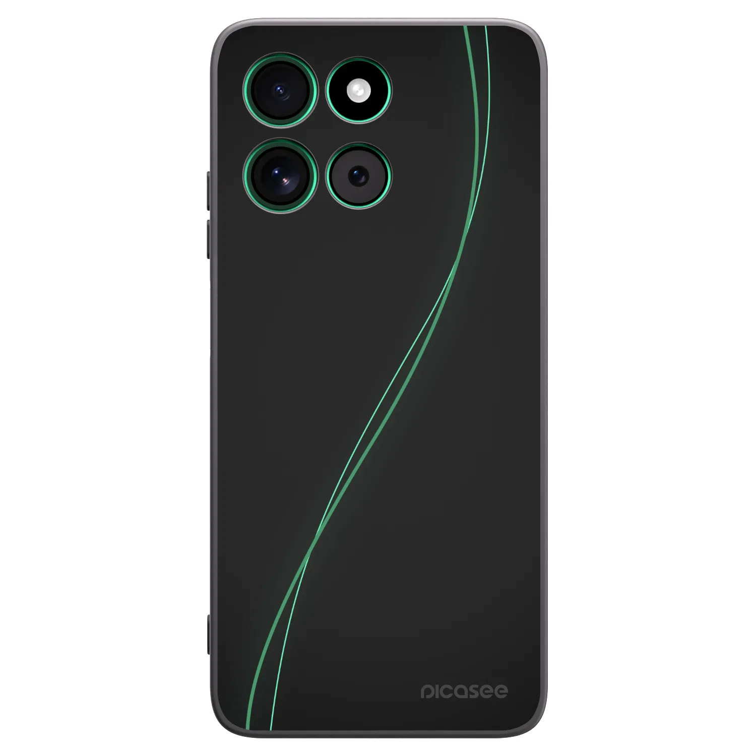 Picasee silikonový černý obal pro Motorola Moto G57 Power - Be Different