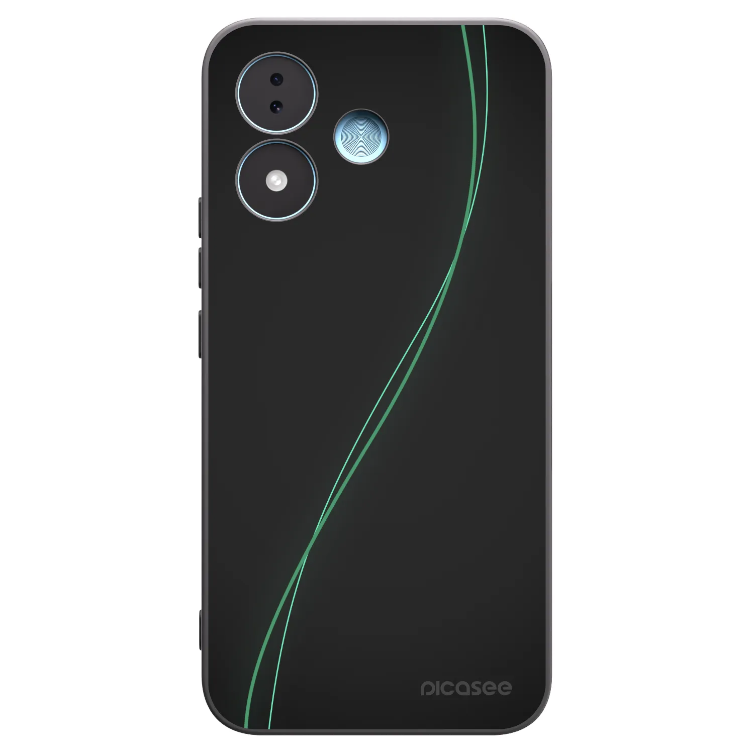 Picasee silikonový černý obal pro Xiaomi Redmi Note 17 5G - Be Different