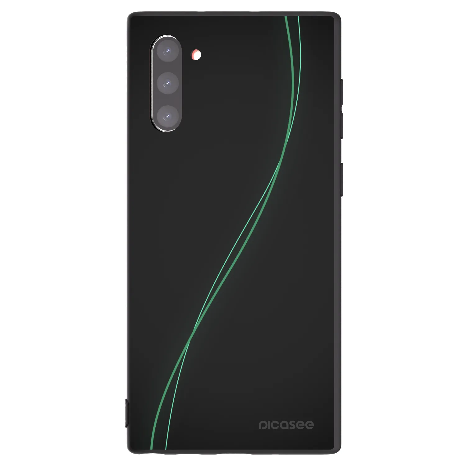 Picasee silikonový černý obal pro Samsung Galaxy Note 10 N970F - Be Different