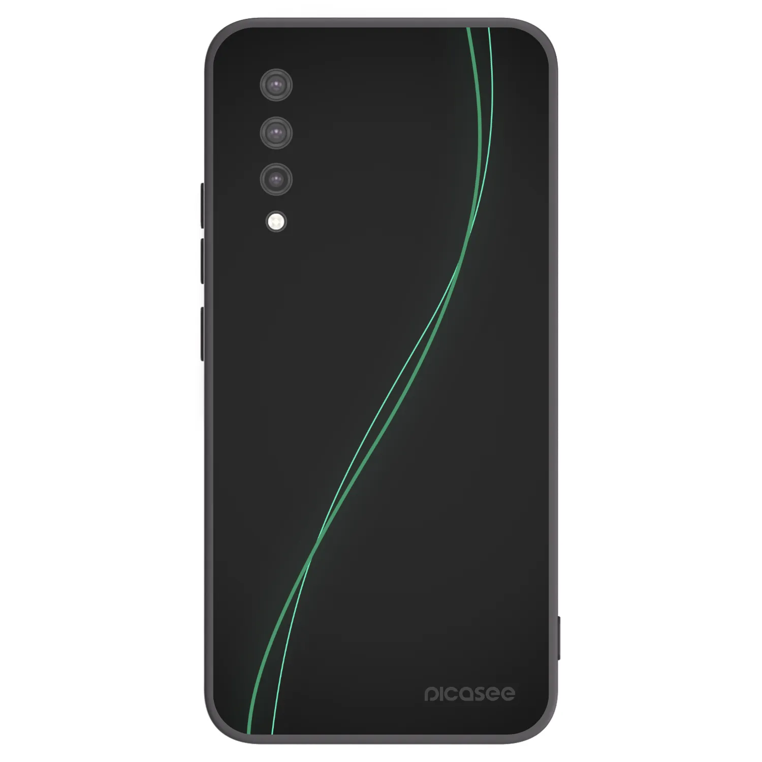 Picasee silikonový černý obal pro Xiaomi Mi 9 Lite - Be Different