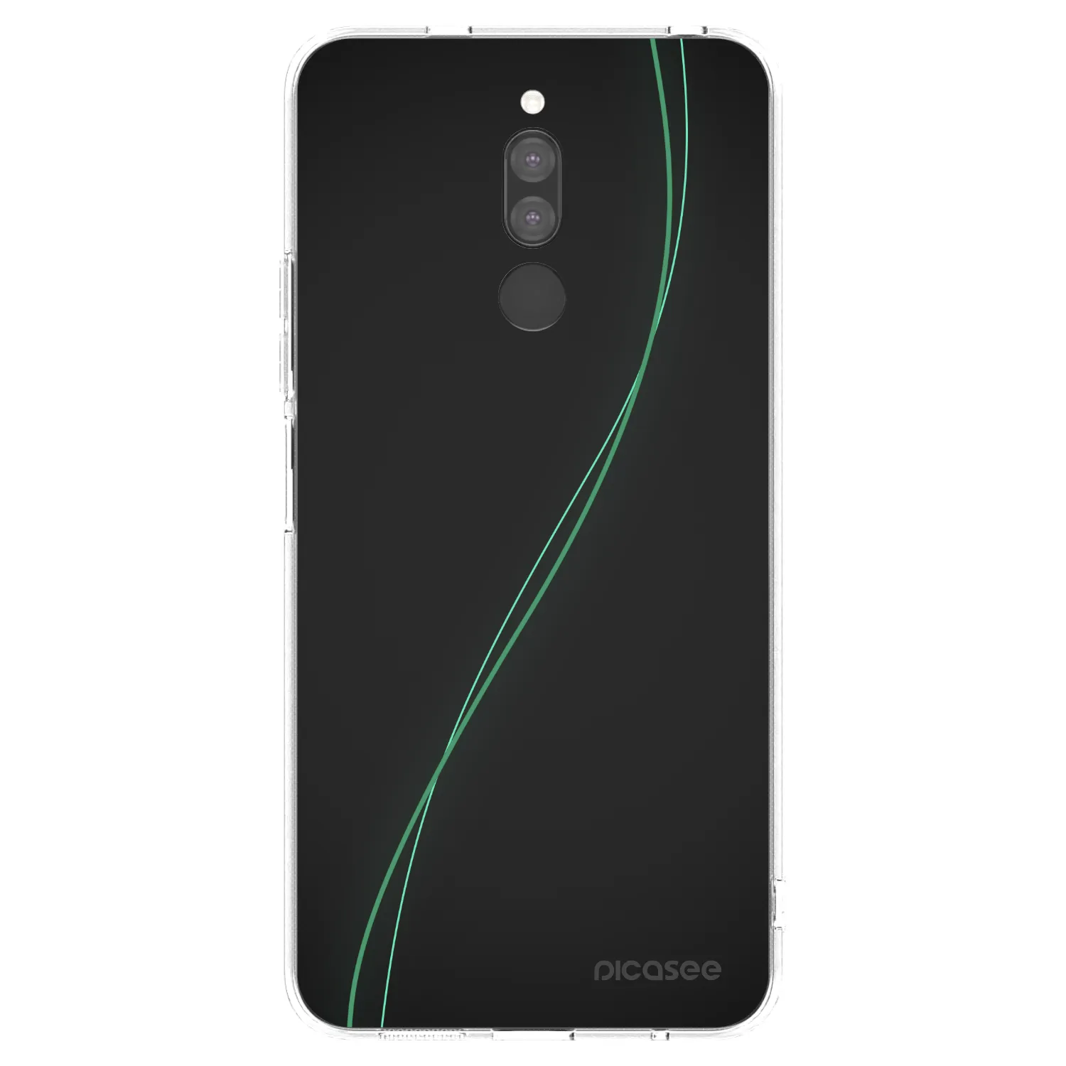 Picasee silikonový průhledný obal pro Xiaomi Redmi 8 - Be Different