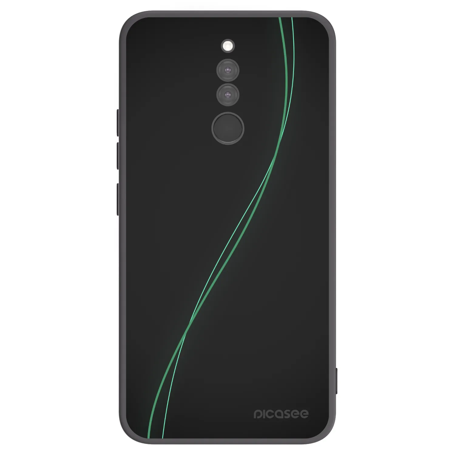 Picasee silikonový černý obal pro Xiaomi Redmi 8 - Be Different