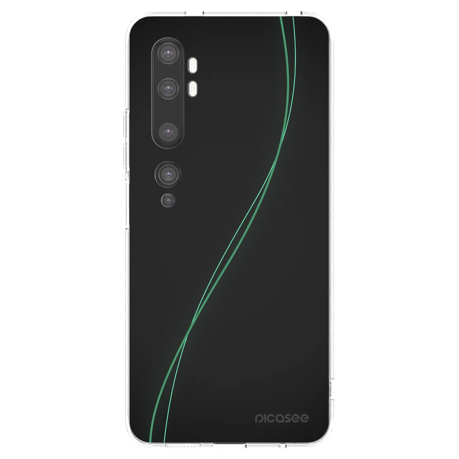 Picasee silikonový průhledný obal pro Xiaomi Mi Note 10 (Pro) - Be Different