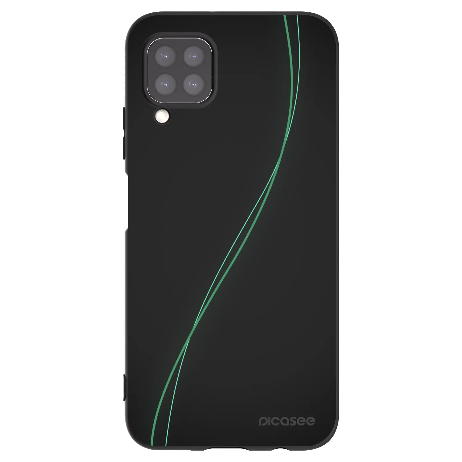 Picasee silikonový černý obal pro Huawei P40 Lite - Be Different