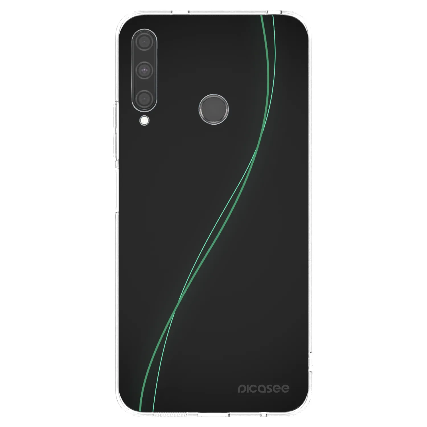 Picasee silikonový průhledný obal pro Huawei P40 Lite E - Be Different