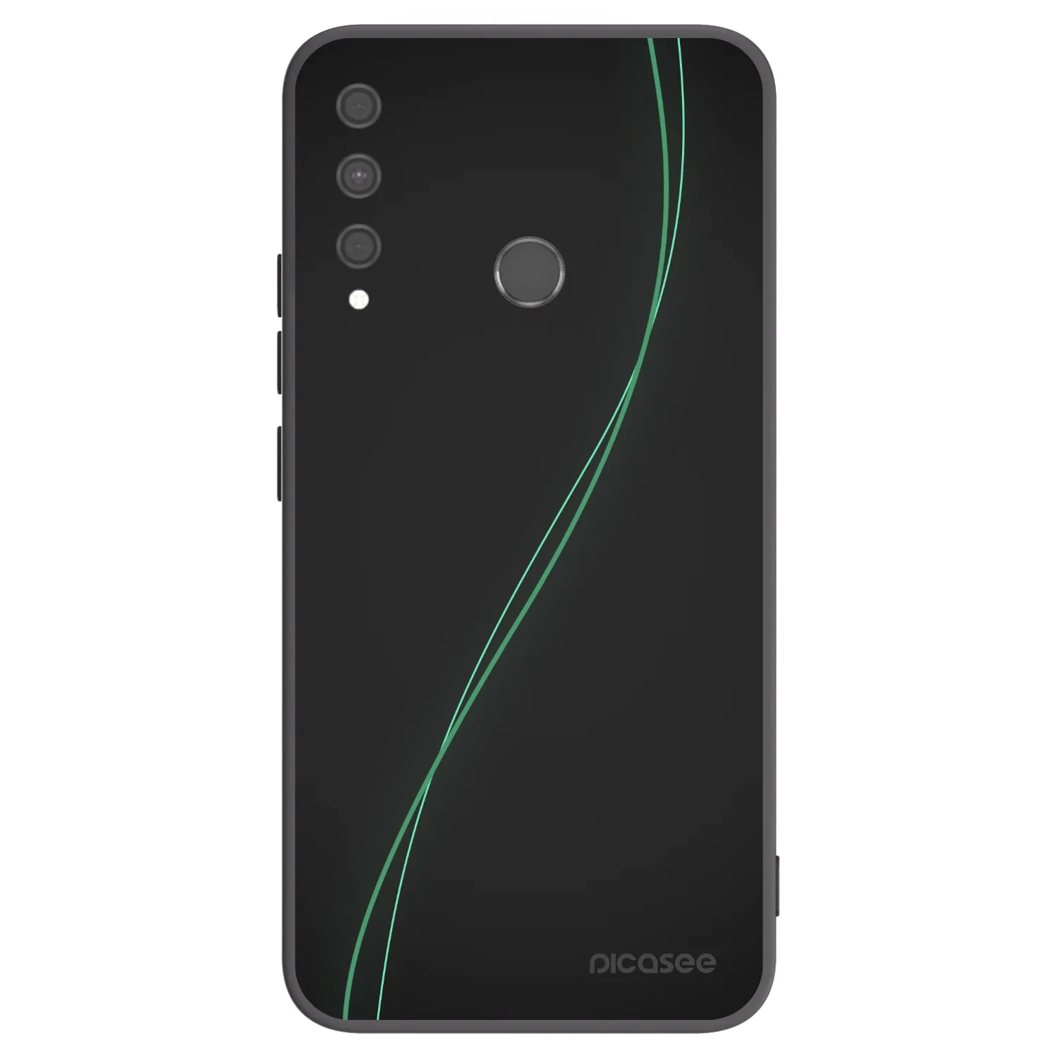 Picasee silikonový černý obal pro Huawei P40 Lite E - Be Different