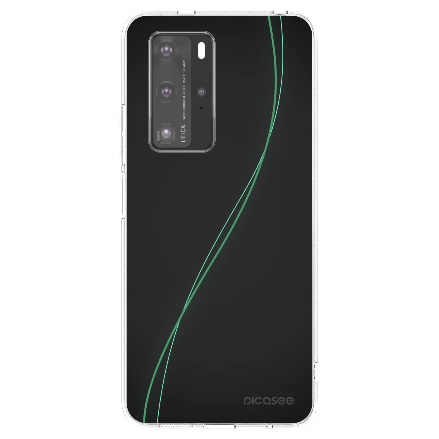 Picasee silikonový průhledný obal pro Huawei P40 Pro - Be Different