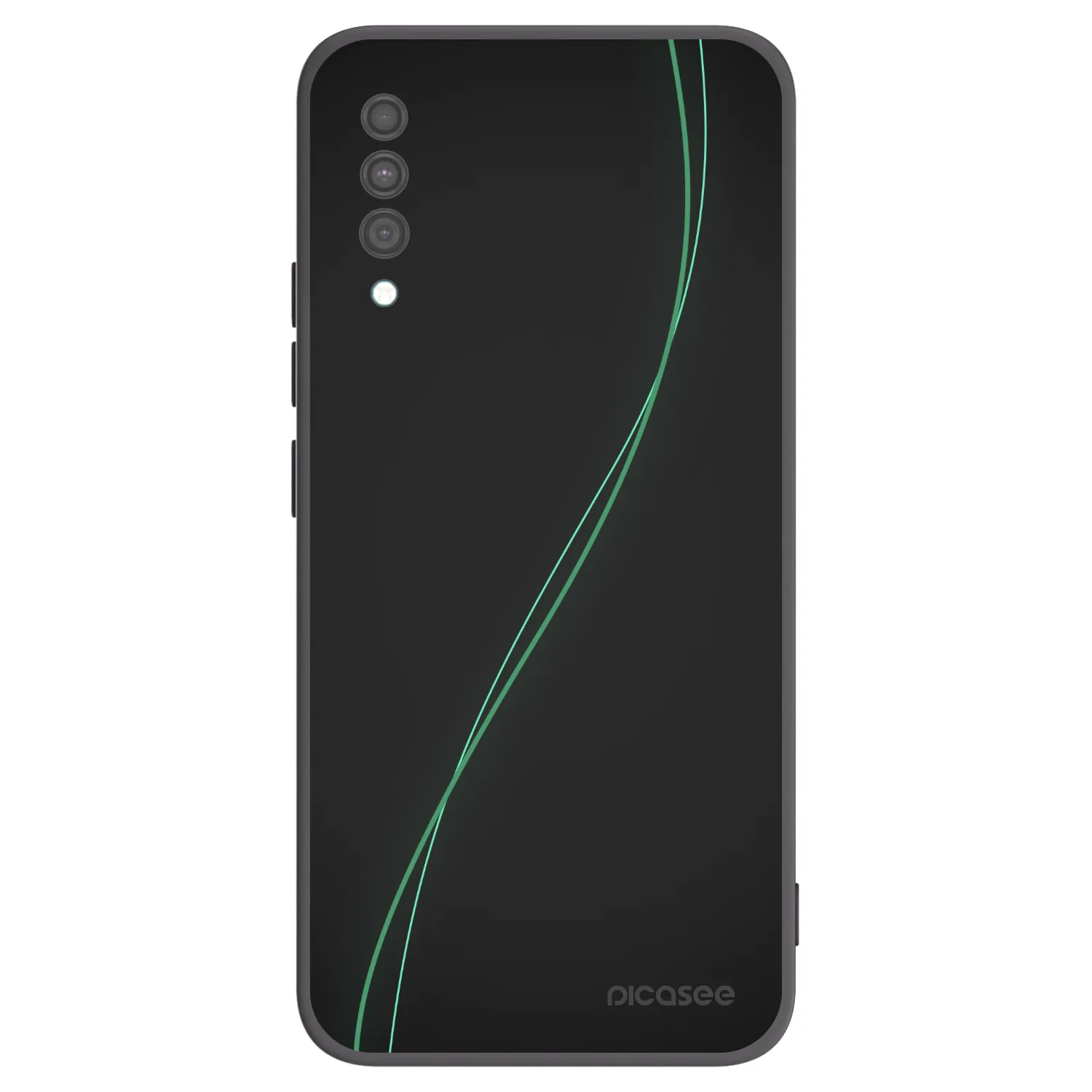 Picasee silikonový černý obal pro Samsung Galaxy A30s A307F - Be Different
