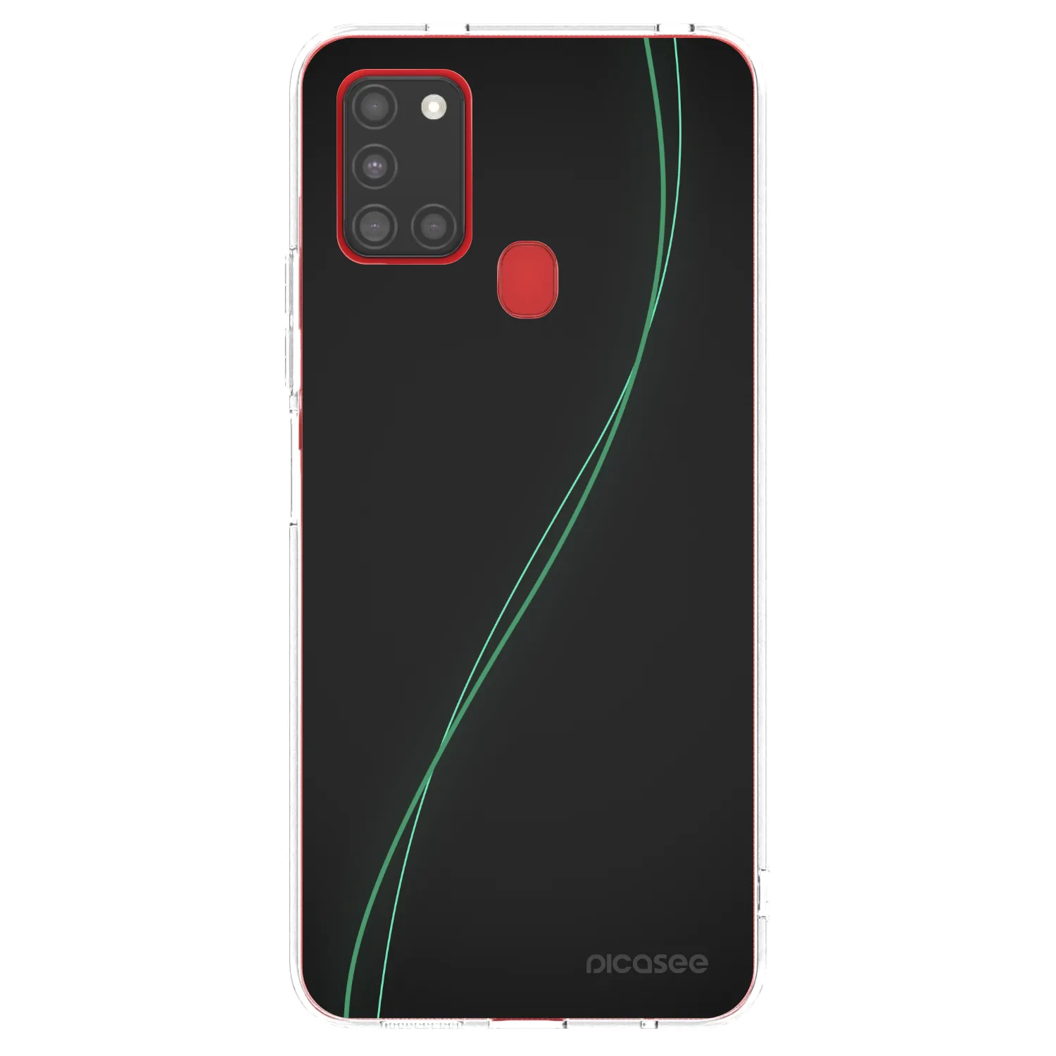 Picasee silikonový průhledný obal pro Samsung Galaxy A21s - Be Different