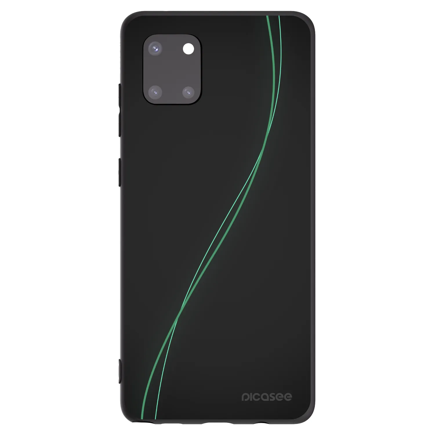 Picasee silikonový černý obal pro Samsung Galaxy Note 10 Lite N770F - Be Different