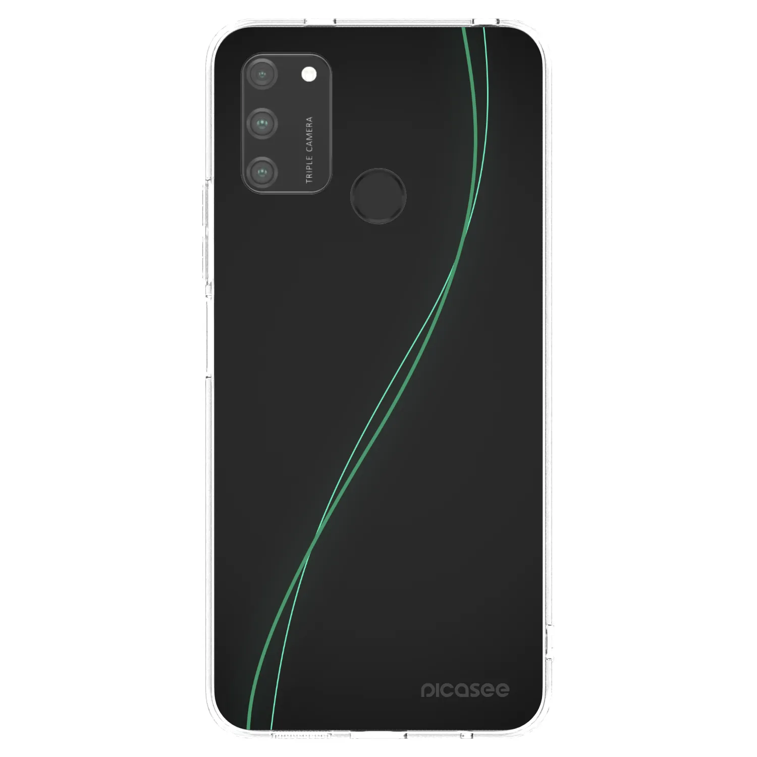 Picasee silikonový průhledný obal pro Honor 9A - Be Different