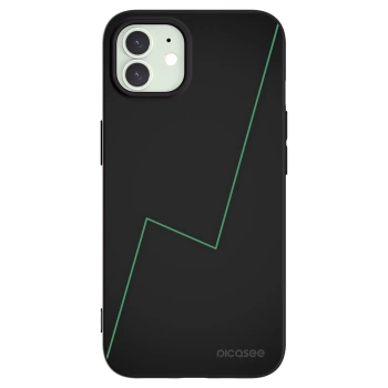 Picasee silikonový černý obal pro Apple iPhone 12 - Consistency