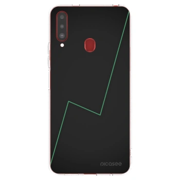 Picasee silikonový průhledný obal pro Samsung Galaxy A20s - Consistency