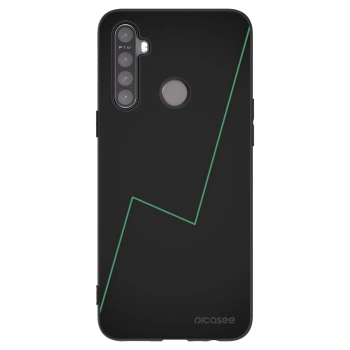 Picasee silikonový černý obal pro Realme 5 - Consistency