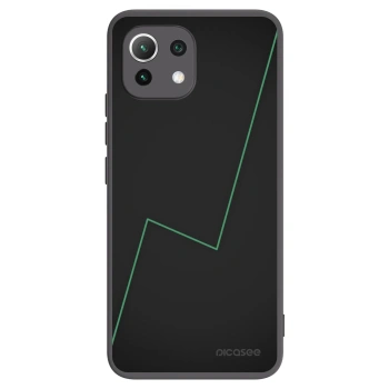 Picasee silikonový černý obal pro Xiaomi Mi 11 Lite - Consistency
