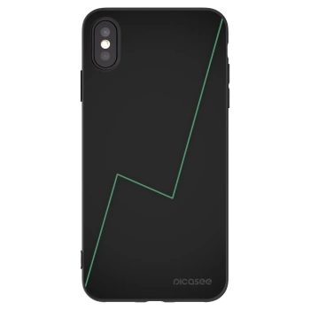 Picasee silikonový černý obal pro Apple iPhone XS Max - Consistency
