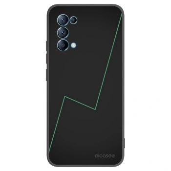 Picasee silikonový černý obal pro OPPO Reno 5 5G - Consistency