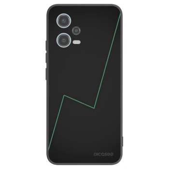 Picasee silikonový černý obal pro Xiaomi Redmi Note 12 5G - Consistency