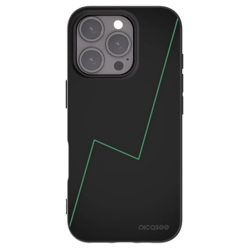 Picasee silikonový černý obal pro Apple iPhone 16 Pro - Consistency